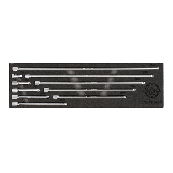 Koken TR2760-10 1/4” Drive 10-piece extension bars set
